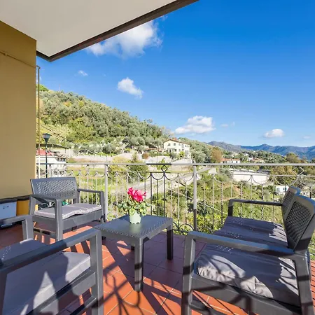 Apartament Casa Isa Vista In The Greenery And Tranquility Of Rapallo